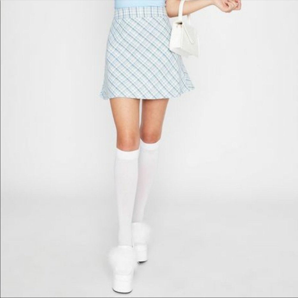 DollsKill SugarThrillz White Platform Shoes